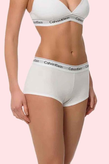 Calcinha Calvin Klein Underwear Caleçon Boyshort One Basic Preta